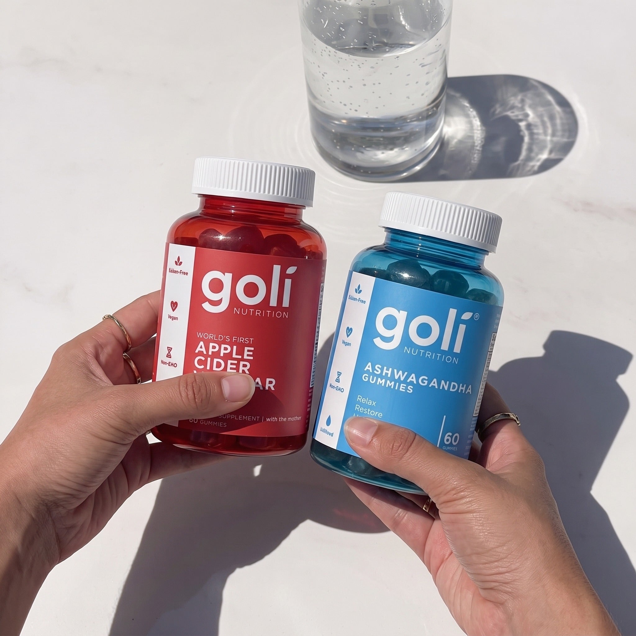 Combo Goli Bienestar Diario - 120 gomitas, vinagre de manzana y ashwagandha